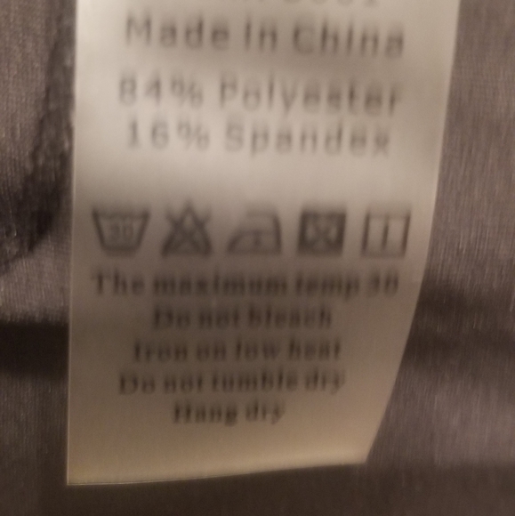 **SOLD**Halter Mesh Bathing/Body Suit Lg - Picture 6 of 6